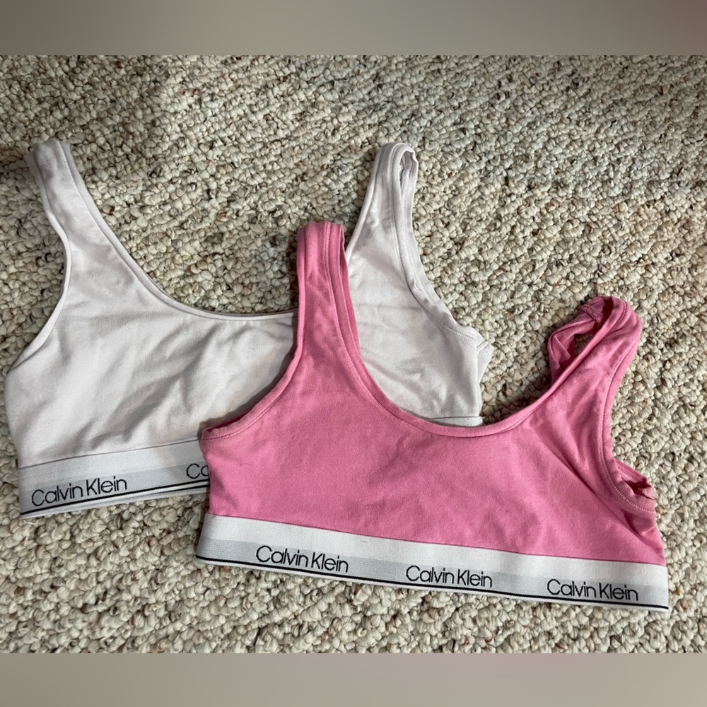 Kids Calvin Klein Sports Bra Set